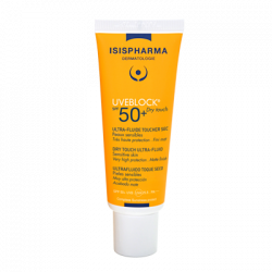 ISISPHARMA UVEBLOCK SPF 50+ Dry Touch Флюид солнцезащитный для жирной кожи 40 мл