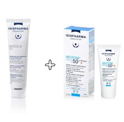 Набор «Золотой стандарт домашнего пилинга для лица» (GLYCO-A и NEOTONE Prevent SPF 50+/Глико-А и Неотон Превент СПФ 50+, ISISPHARMA/ИСИСФАРМА)