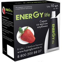 Energy Life: “Верный помощник в борьбе с гипогликемией” Energy Life: “Верный помощник в борьбе с гипогликемией”