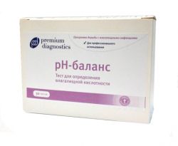 Тест pH-Balance для диагностики влагалищной кислотности 30шт (Premium Diagnostics/Премиум Диагностикс)